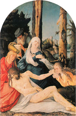 Hans Baldung Grien, Die Beweinung Christi